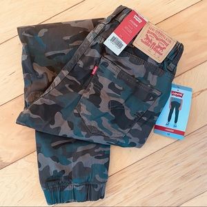 Boys (Size 14 regular 27x29) Levi’s Jogger Pull On Slim Fit Camo new with tags
